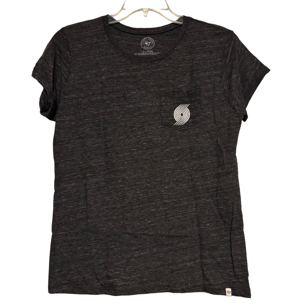 Women’s 47 Brand NBA Portland Trail Blazers Pocket Tee Sz XL